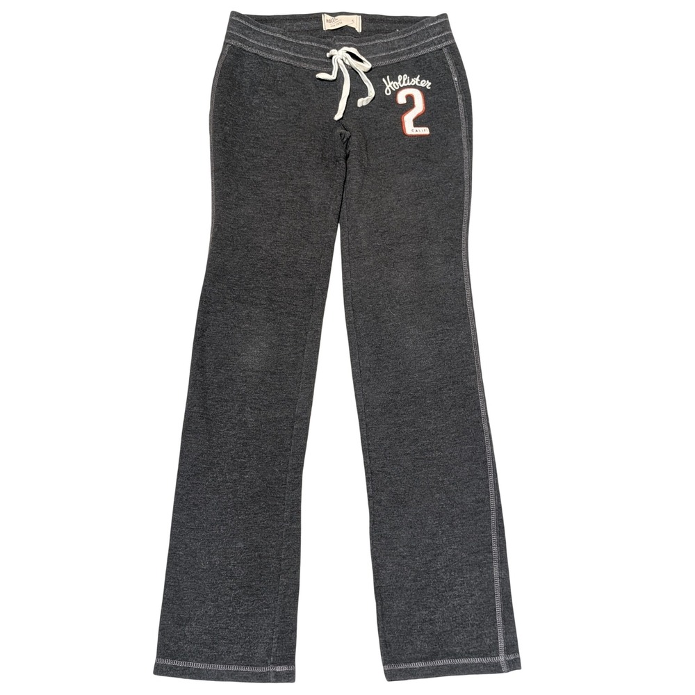 Hollister Sweatpants Womens Small Gray SoCal Stretch Vintage Y2K Low Rise HCO 22
